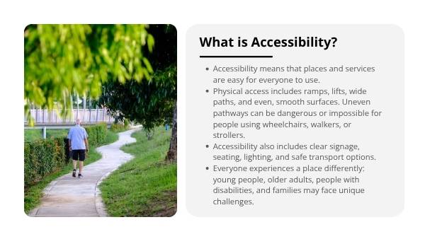 Evaluating AccessibilityEducation Presentation — slide 4