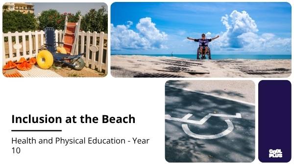Inclusion at the Beach Education Presentation — slide 1