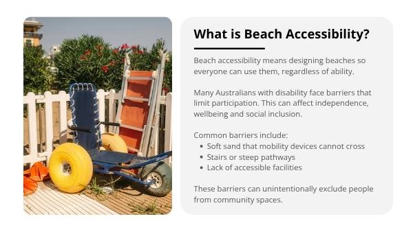 Inclusion at the Beach Education Presentation — slide 4