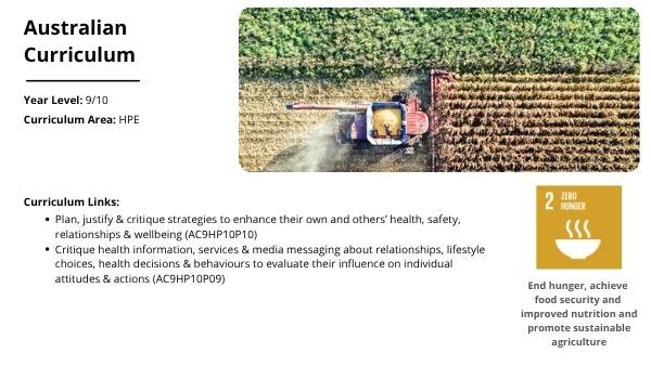 Food of the Future Education Presentation — slide 2