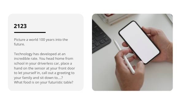 Food of the Future Education Presentation — slide 3