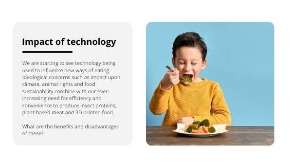 Food of the Future Education Presentation — slide 7