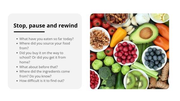 Healthy and Sustainable Food: The Native Pantry Education Presentation — slide 3