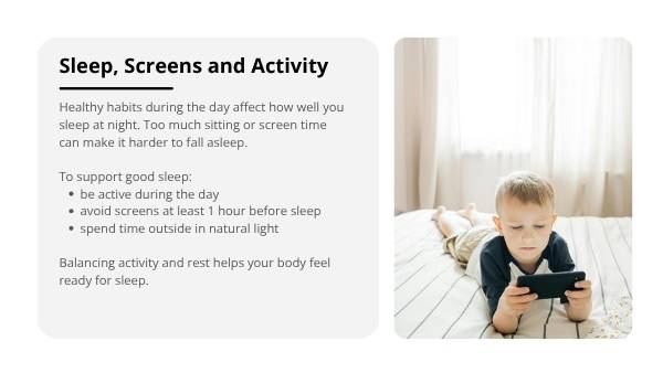 Smart Sleep Habits Education Presentation — slide 5