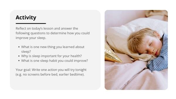 Smart Sleep Habits Education Presentation — slide 7