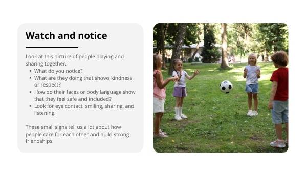 Respect and Sharing Education Presentation — slide 10