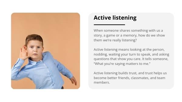 Respect and Sharing Education Presentation — slide 12