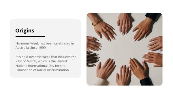 What is Harmony Week? Education Presentation — slide 11