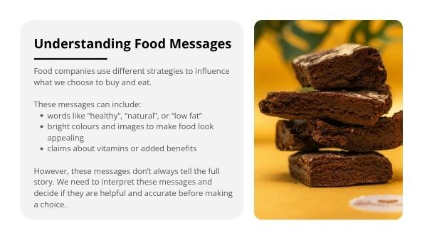 Decoding Food Choices Education Presentation — slide 4