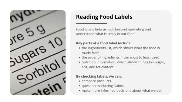 Decoding Food Choices Education Presentation — slide 5