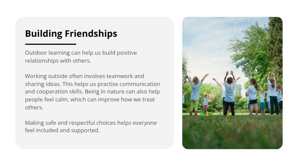 Outdoor Learning Matters Education Presentation — slide 6