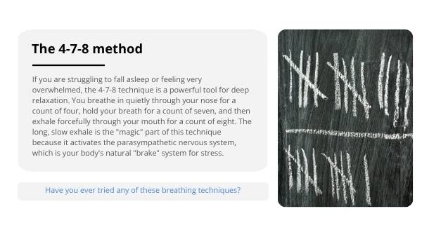 Breathing Techniques Deep Dive Education Presentation — slide 6