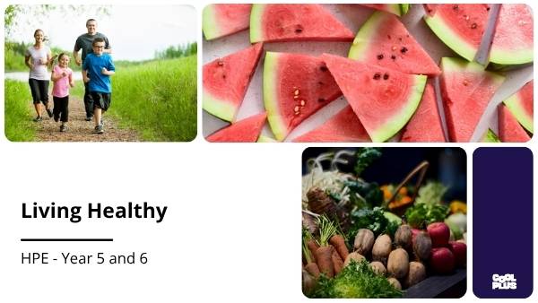 Living Healthy Education Presentation — slide 1