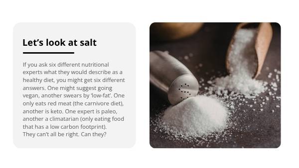 Living Healthy Education Presentation — slide 4