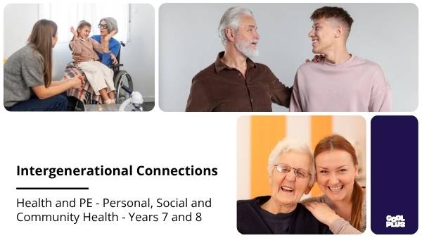 Intergenerational connections Education Presentation — slide 1