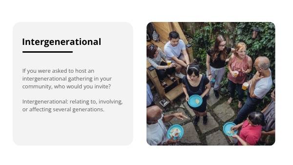 Intergenerational connections Education Presentation — slide 5