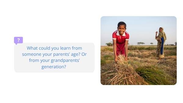 Intergenerational connections Education Presentation — slide 7