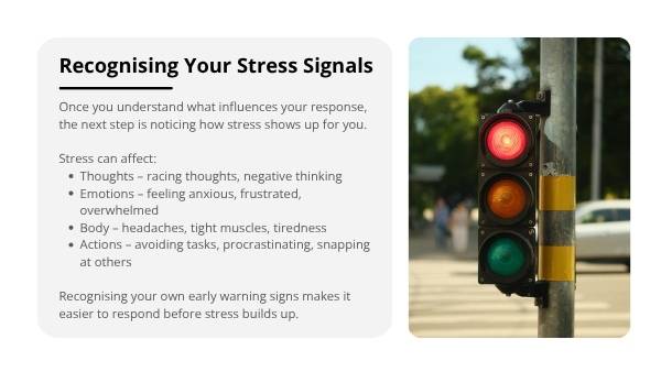 Strategies to Reduce Stress Education Presentation — slide 5