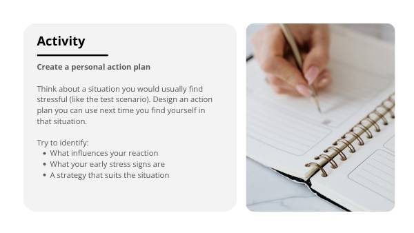 Strategies to Reduce Stress Education Presentation — slide 7
