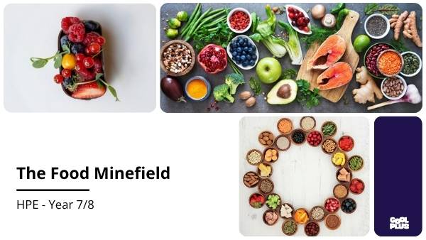 The Food Minefield Education Presentation — slide 1