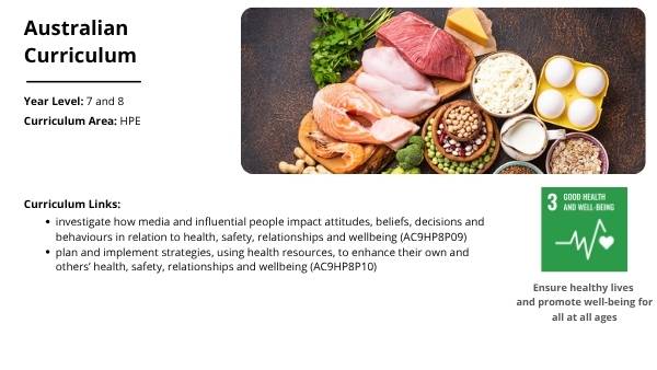 The Food Minefield Education Presentation — slide 2