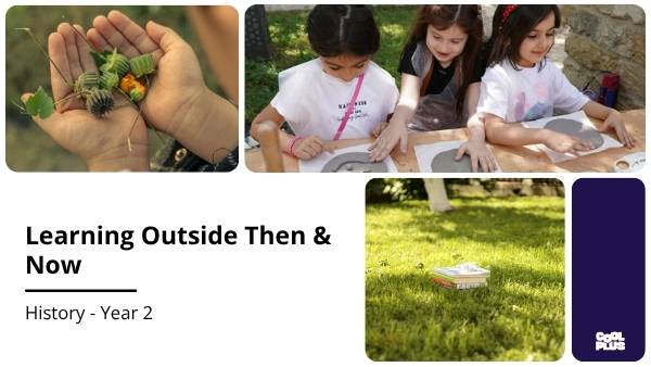 Learning Outside Then & Now — slide 1