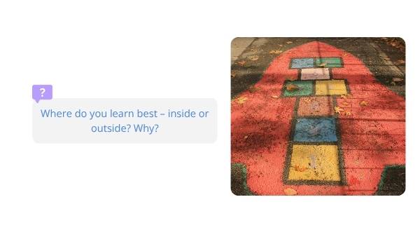 Learning Outside Then & Now — slide 3