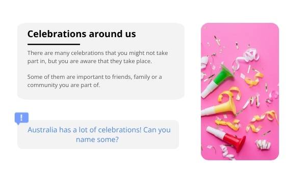 Exploring Celebrations Education Presentation — slide 6