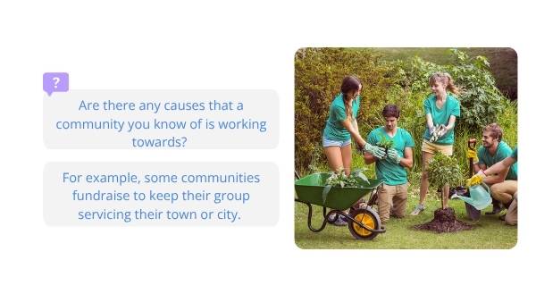 Being Part of a Community Education Presentation — slide 6