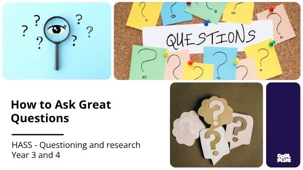 How to Ask Great Questions Education Presentation — slide 1