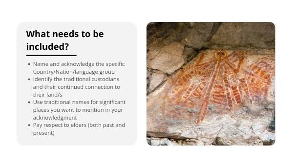 Creating a Meaningful Acknowledgement of Country Education Presentation — slide 10