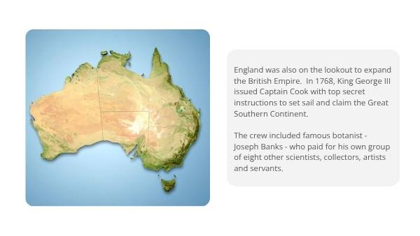 Joseph Banks and Botany Bay Education Presentation — slide 9