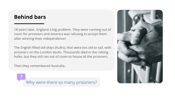 Life in Early Australia Education Presentation — slide 8