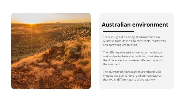 Australia’s Unique Plants and Vegetation Education Presentation — slide 8