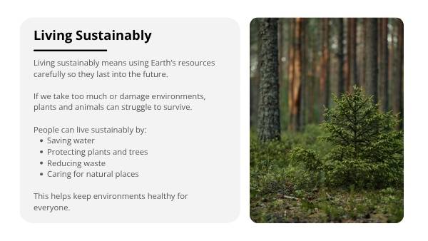 Caring for Environments Education Presentation — slide 5