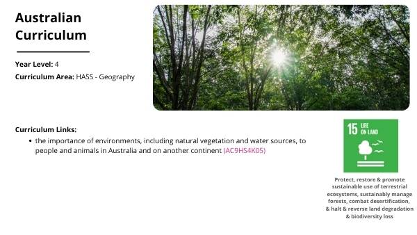 Connections to Our Environment Education Presentation — slide 2