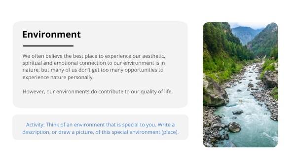 Connections to Our Environment Education Presentation — slide 11