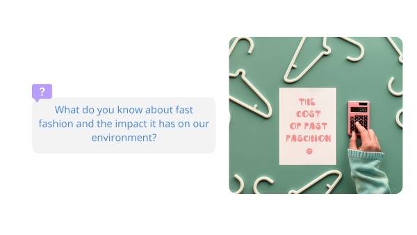 The Impacts of Fast Fashion Education Presentation — slide 7