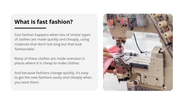 The Impacts of Fast Fashion Education Presentation — slide 8