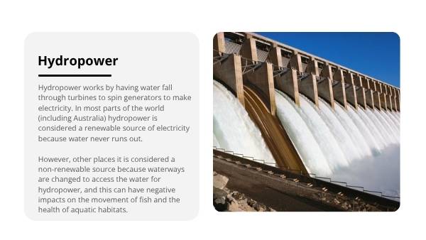 Comparing Renewable and Non-renewable Energy Education Presentation — slide 12
