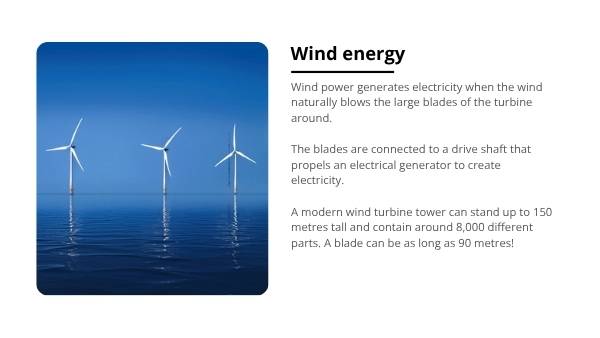 Sustainable Resource Use: Types of Energy Education Presentation — slide 10