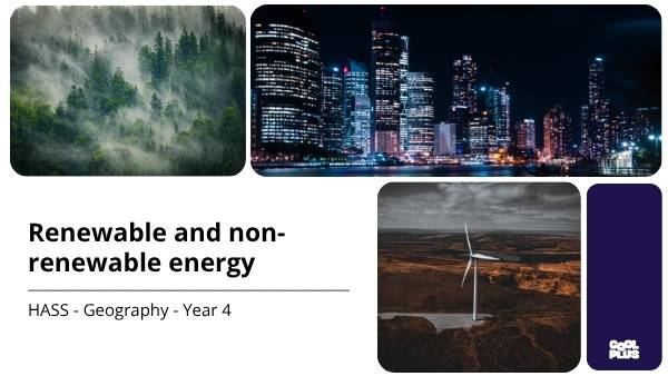 Renewable and Non-renewable Energy Education Presentation — slide 1