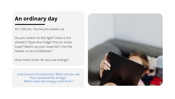 Renewable and Non-renewable Energy Education Presentation — slide 3