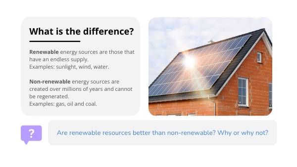 Renewable and Non-renewable Energy Education Presentation — slide 10