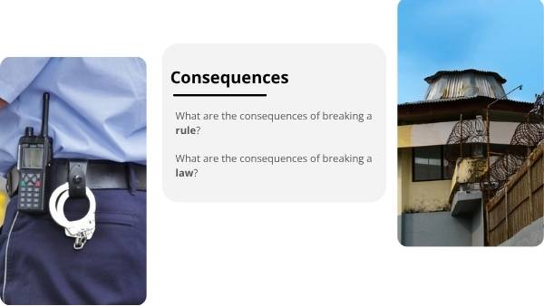 Comparing Rules and Laws Education Presentation — slide 10