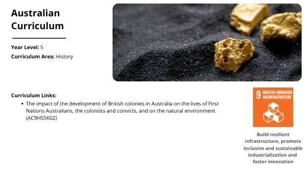 Australia's Gold Rush History Education Presentation — slide 2