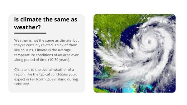 Extreme Weather Events and Climate Change Education Presentation — slide 5