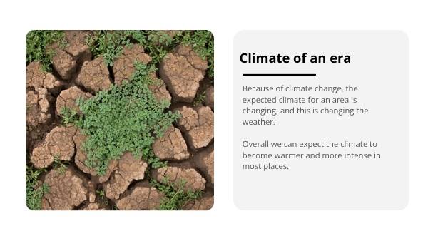 Extreme Weather Events and Climate Change Education Presentation — slide 10