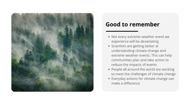 Extreme Weather Events and Climate Change Education Presentation — slide 12