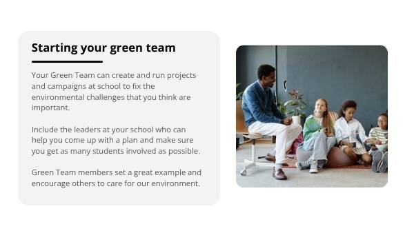 Teamwork for Shared Sustainability Goals Education Presentation — slide 5